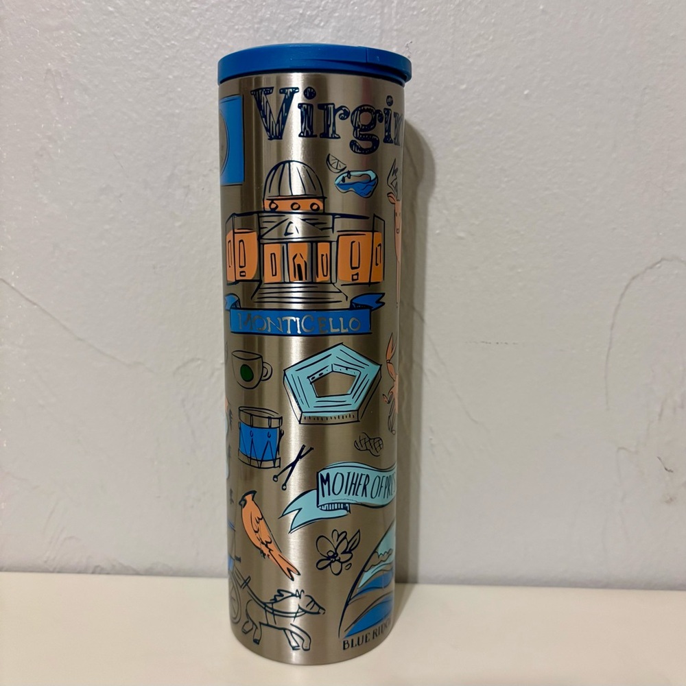 Starbucks Virginia Been There Series Stainless Steel 16oz Tumbler